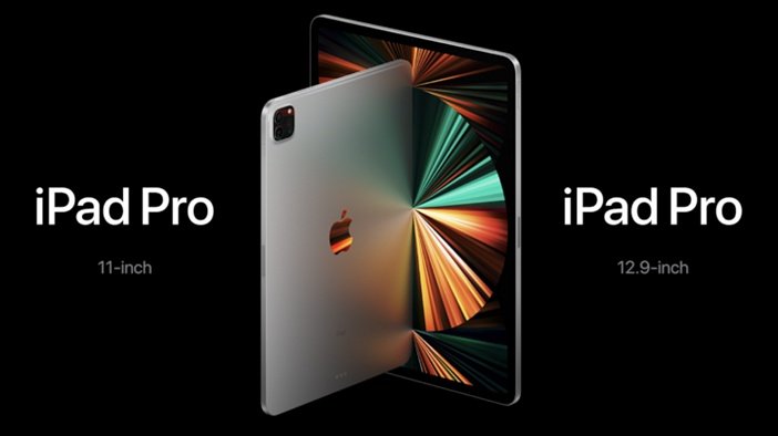 Новые iPad Pro 2021 рядом друг с другом