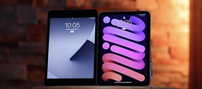 iPad mini 2021 и 2019 бок о бок