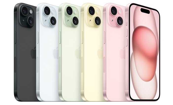 Все цвета iPhone 15